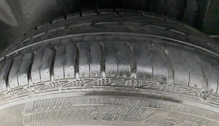 2019 Skoda Rapid 1.6 MPI ACTIVE, Petrol, Manual, 18,613 km, Left Rear Tyre Tread