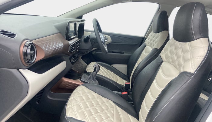 2021 Hyundai AURA SX PLUS 1.2 AMT, Petrol, Automatic, 8,862 km, Right Side Front Door Cabin