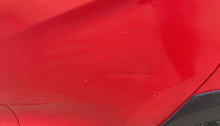 2018 Mahindra KUV 100 NXT K4+ P 6 STR, Petrol, Manual, 23,196 km, Rear left door - Minor scratches