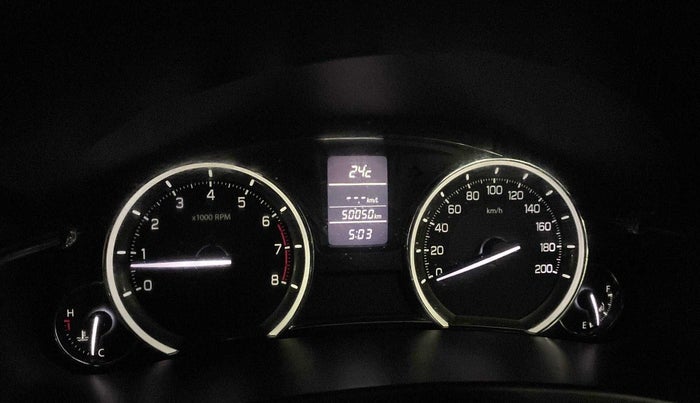 2016 Maruti Ciaz VXI, Petrol, Manual, 50,033 km, Odometer Image