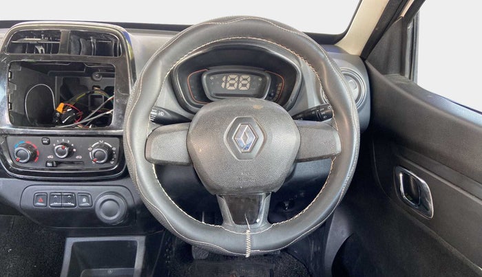 2018 Renault Kwid RXT 1.0 (O), Petrol, Manual, 44,204 km, Steering Wheel Close Up