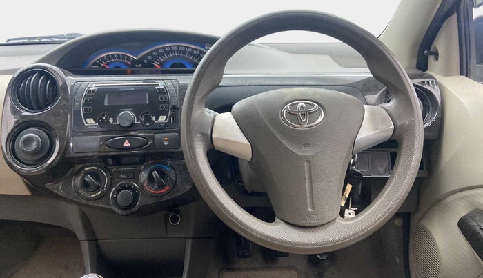 2016 Toyota Etios Liva V, Petrol, Manual, 10,313 km, Steering Wheel Close Up