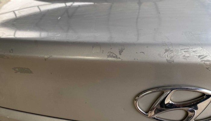 2014 Hyundai Xcent S 1.2, Petrol, Manual, 79,732 km, Dicky (Boot door) - Slightly dented