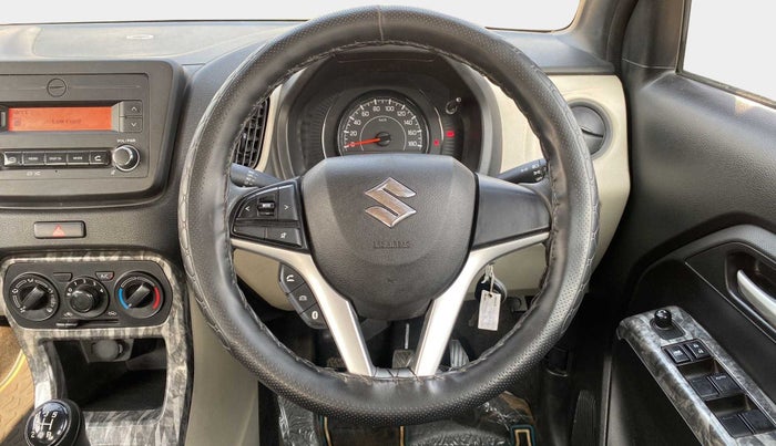 2019 Maruti New Wagon-R VXI 1.2, Petrol, Manual, 7,962 km, Steering Wheel Close Up