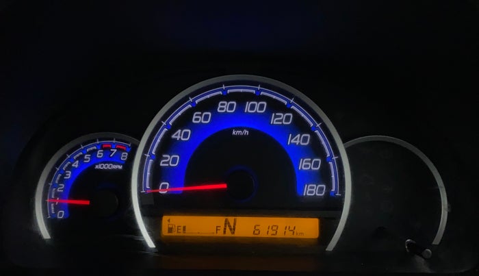 2017 Maruti Wagon R 1.0 VXI (O) AMT, Petrol, Automatic, 61,914 km, Odometer Image