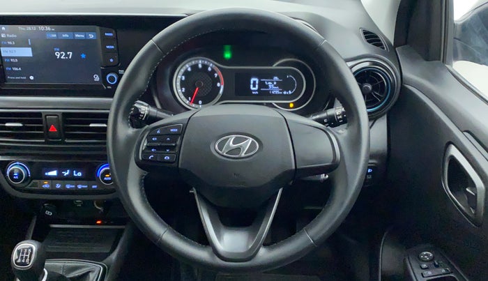 2022 Hyundai GRAND I10 NIOS SPORTZ 1.2 KAPPA VTVT DUAL TONE, Petrol, Manual, 11,295 km, Steering Wheel Close Up