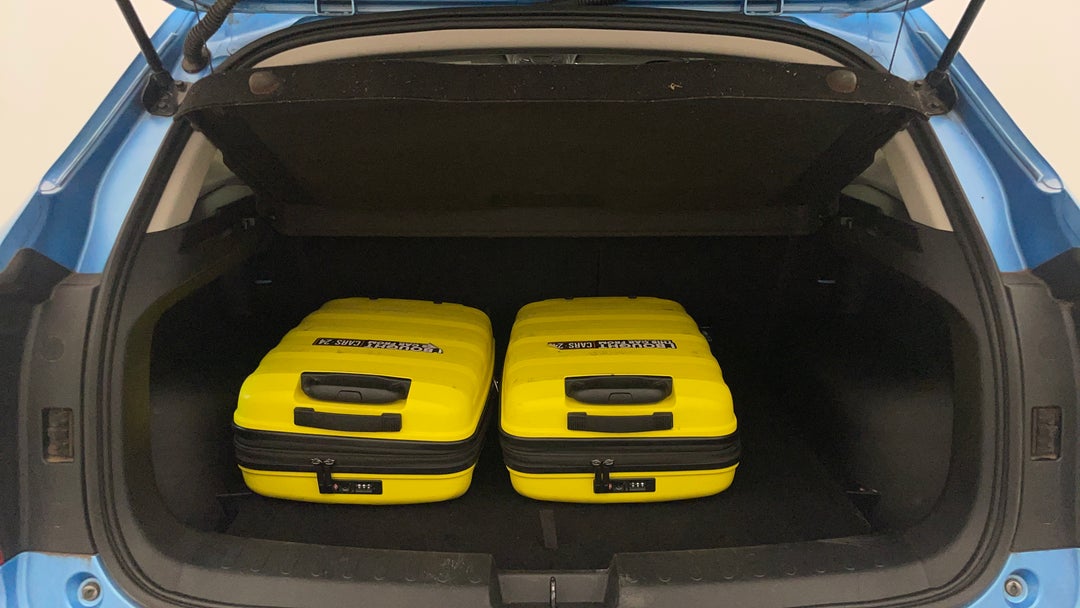 Boot Inside View with Luggage