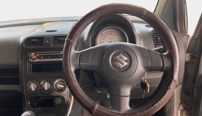 2010 Maruti Ritz LXI, Petrol, Manual, 44,637 km, Steering Wheel Close Up