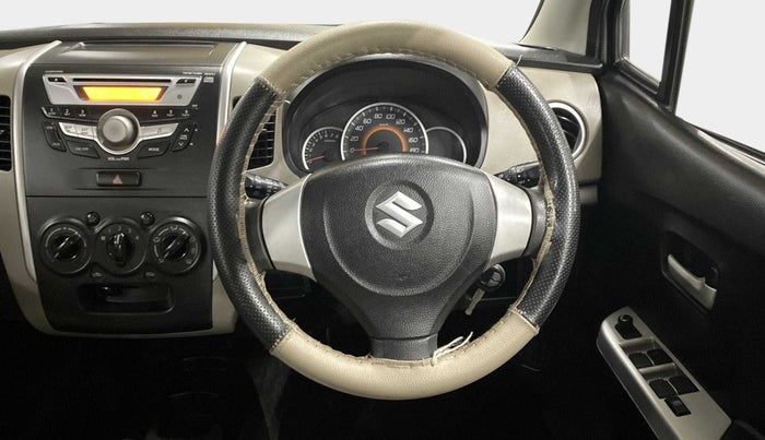 2015 Maruti Wagon R 1.0 VXI, Petrol, Manual, 91,549 km, Steering Wheel Close Up