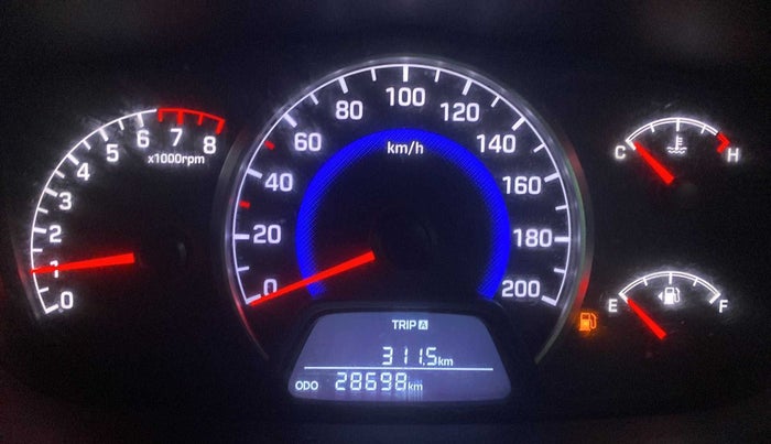 2018 Hyundai Grand i10 SPORTZ 1.2 KAPPA VTVT, Petrol, Manual, 28,704 km, Odometer Image