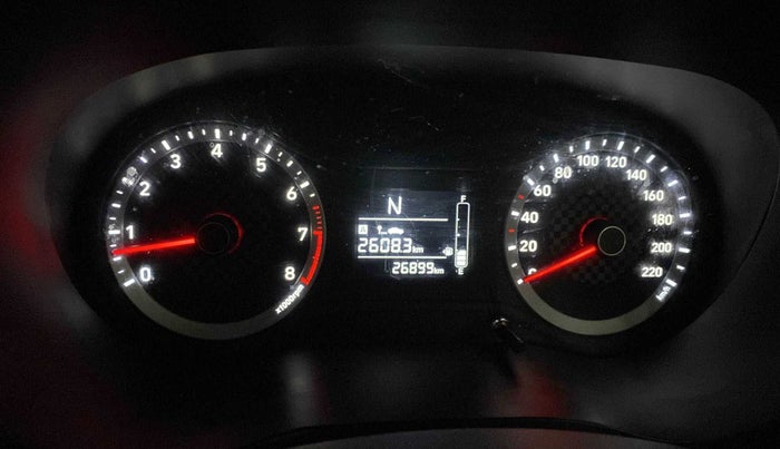 2021 Hyundai AURA S 1.2 AMT, Petrol, Automatic, 27,042 km, Odometer Image