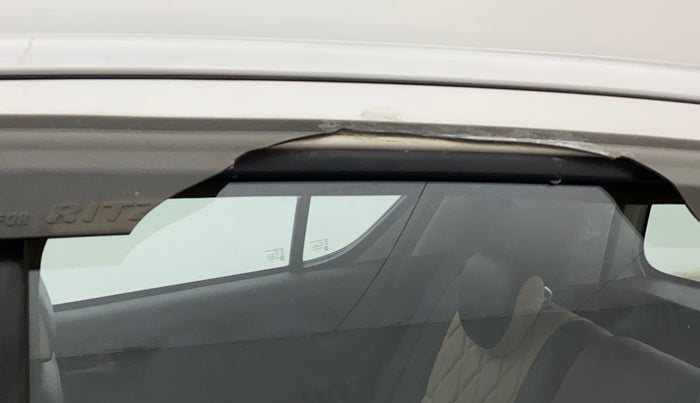 2014 Maruti Ritz VXI, Petrol, Manual, 44,320 km, Rear left door - Door visor damaged