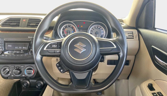 2017 Maruti Dzire VXI, Petrol, Manual, 44,366 km, Steering Wheel Close Up
