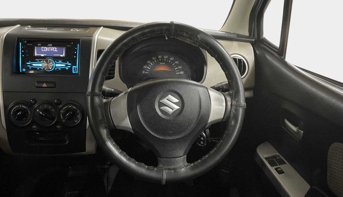 2014 Maruti Wagon R 1.0 LXI, Petrol, Manual, 43,606 km, Steering Wheel Close Up