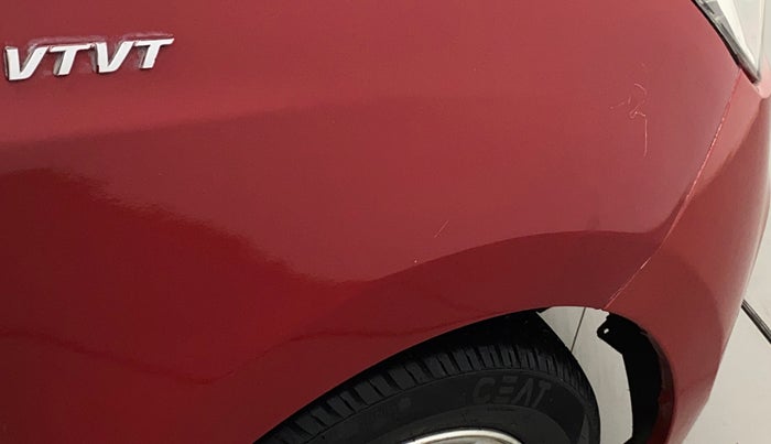 2016 Hyundai Xcent SX 1.2, Petrol, Manual, 72,170 km, Right fender - Slightly dented
