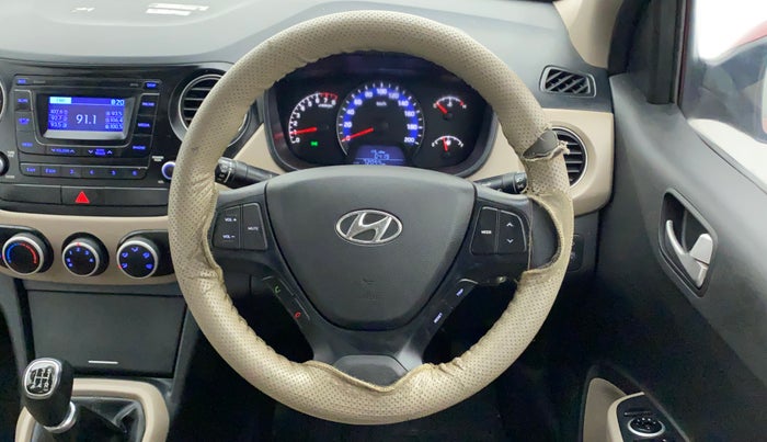 2016 Hyundai Xcent SX 1.2, Petrol, Manual, 72,170 km, Steering Wheel Close Up