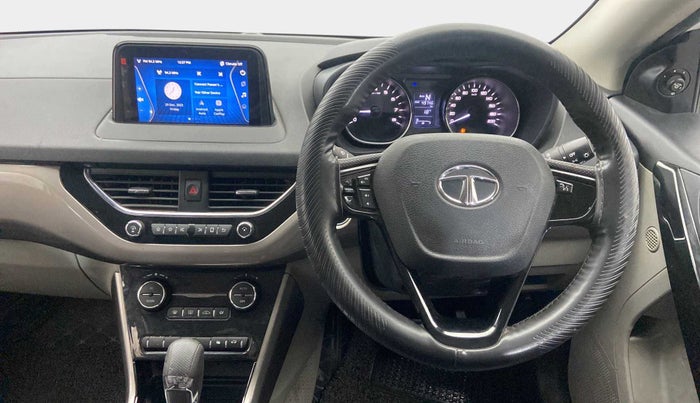 2019 Tata NEXON XZA PLUS PETROL, Petrol, Automatic, 49,798 km, Steering Wheel Close Up