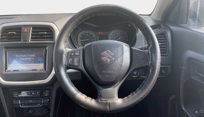 2020 Maruti Vitara Brezza VXI, Petrol, Manual, 48,790 km, Steering Wheel Close Up