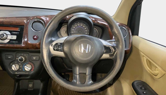 2014 Honda Brio S MT, Petrol, Manual, 64,572 km, Steering Wheel Close Up