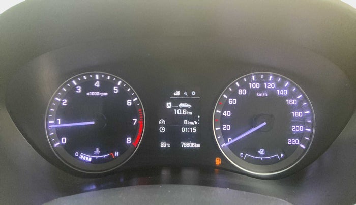 2016 Hyundai Elite i20 ASTA 1.2, Petrol, Manual, 79,964 km, Odometer Image