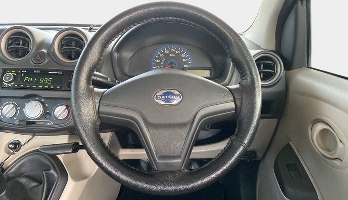 2016 Datsun Go T, Petrol, Manual, 48,157 km, Steering Wheel Close Up