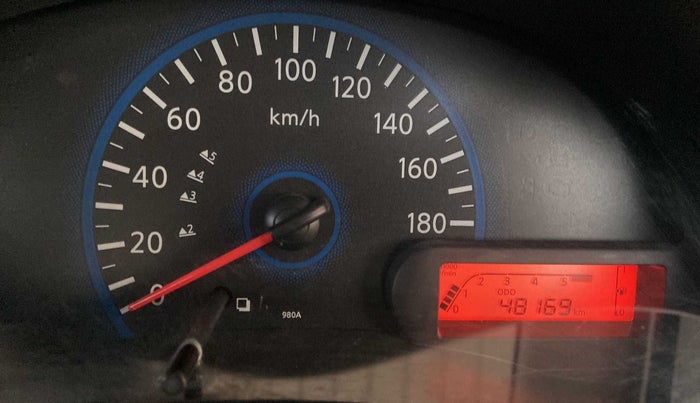 2016 Datsun Go T, Petrol, Manual, 48,157 km, Odometer Image