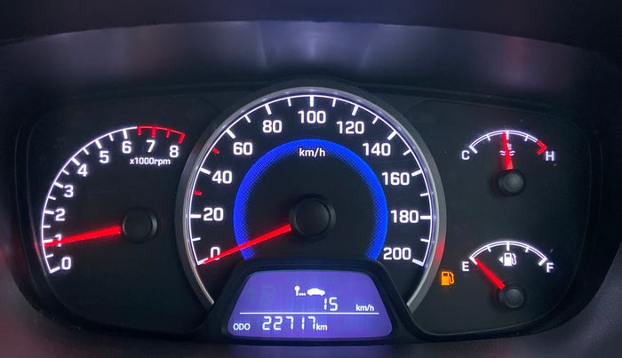 2017 Hyundai Grand i10 MAGNA 1.2 VTVT, Petrol, Manual, 22,748 km, Odometer Image