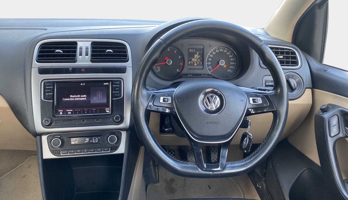 2017 Volkswagen Ameo HIGHLINE1.2L PLUS 16 ALLOY, Petrol, Manual, 85,460 km, Steering Wheel Close Up
