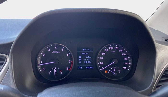2018 Hyundai Verna 1.6 VTVT SX O, Petrol, Manual, 62,011 km, Odometer Image