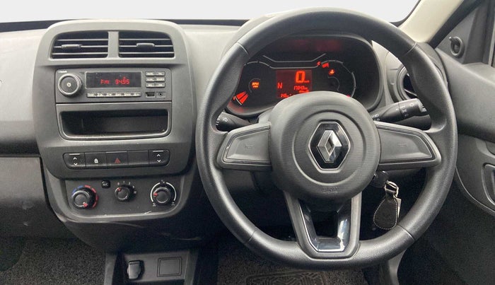 2020 Renault Kwid RXL 1.0 AMT, Petrol, Automatic, 17,843 km, Steering Wheel Close Up