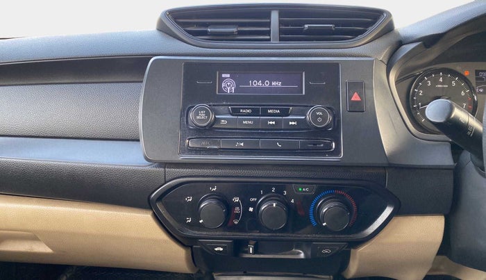 2019 Honda Amaze 1.2L I-VTEC E, Petrol, Manual, 98,418 km, Air Conditioner
