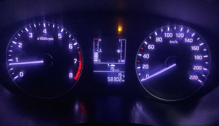 2017 Hyundai Elite i20 MAGNA 1.2, Petrol, Manual, 58,307 km, Odometer Image