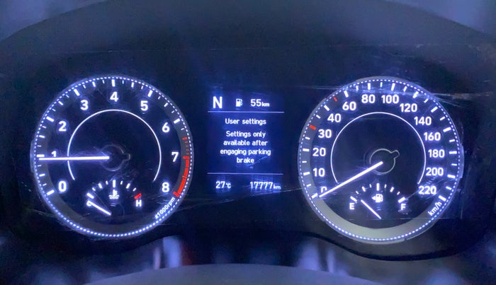 2022 Hyundai VENUE SX 1.0 (O) TURBO IMT, Petrol, Manual, 17,777 km, Odometer Image