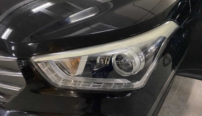2016 Hyundai Creta SX PLUS 1.6 PETROL, Petrol, Manual, 39,742 km, Left headlight - Faded