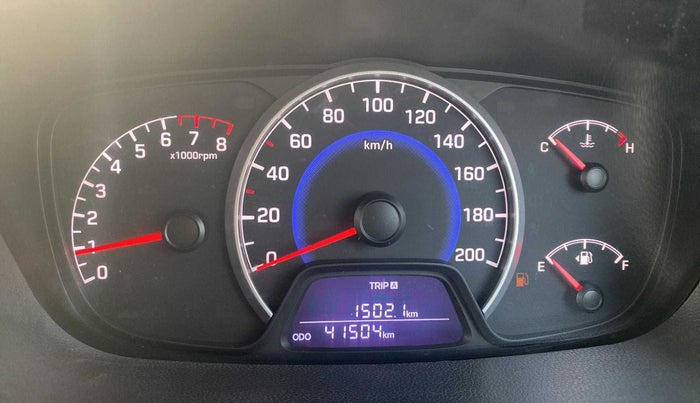 2017 Hyundai Grand i10 SPORTZ 1.2 KAPPA VTVT, Petrol, Manual, 41,526 km, Odometer Image