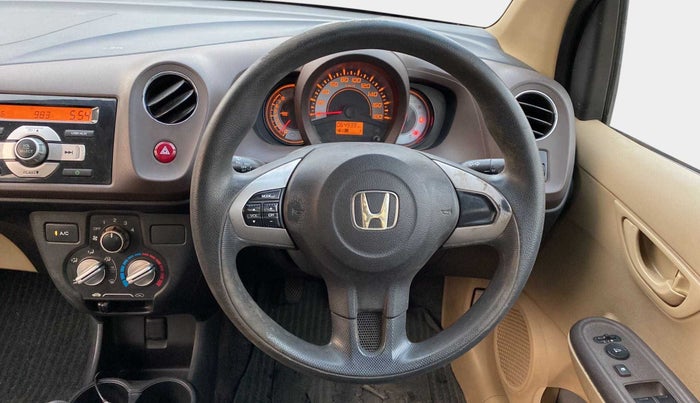 2013 Honda Brio S MT, Petrol, Manual, 64,988 km, Steering Wheel Close Up