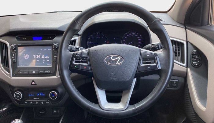 2017 Hyundai Creta SX (O) 1.6 DIESEL, Diesel, Manual, 94,785 km, Steering Wheel Close Up