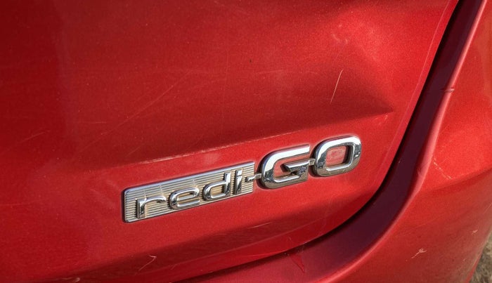 2019 Datsun Redi Go S, Petrol, Manual, 51,956 km, Dicky (Boot door) - Slightly dented