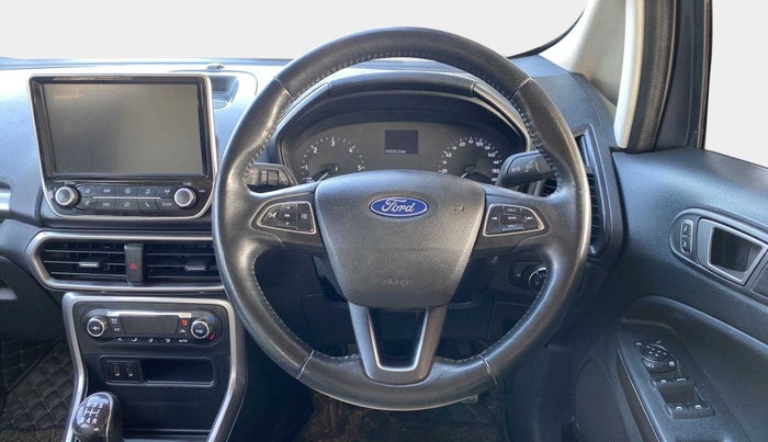 2018 Ford Ecosport TITANIUM 1.5L DIESEL, Diesel, Manual, 91,485 km, Steering Wheel Close Up