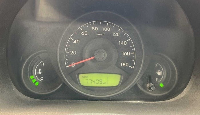 2012 Hyundai Eon ERA +, Petrol, Manual, 77,383 km, Odometer Image