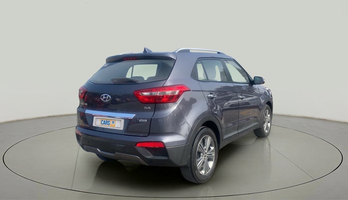 2017 Hyundai Creta SX PLUS AT 1.6 DIESEL, Diesel, Automatic, 89,216 km, Right Back Diagonal