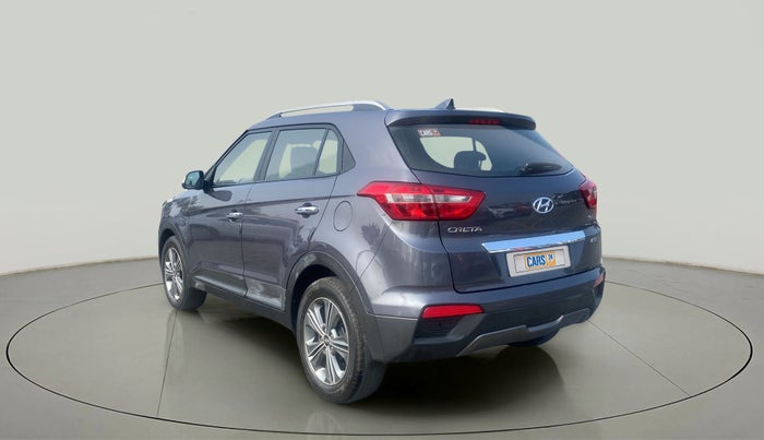 2017 Hyundai Creta SX PLUS AT 1.6 DIESEL, Diesel, Automatic, 89,216 km, Left Back Diagonal