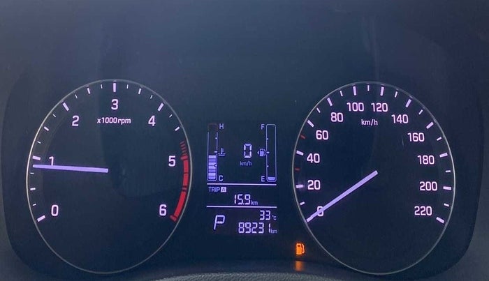 2017 Hyundai Creta SX PLUS AT 1.6 DIESEL, Diesel, Automatic, 89,216 km, Odometer Image