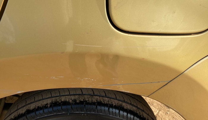2017 Datsun Go Plus T, Petrol, Manual, 45,068 km, Left quarter panel - Slightly dented