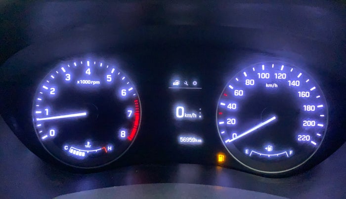 2015 Hyundai Elite i20 ASTA 1.2, Petrol, Manual, 56,959 km, Odometer Image