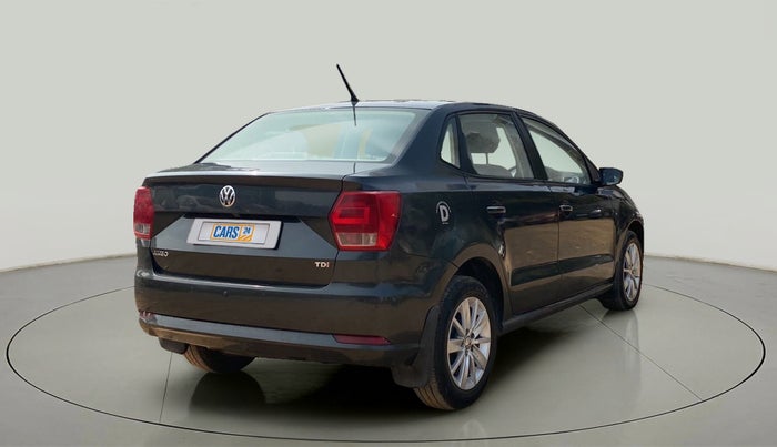 2017 Volkswagen Ameo HIGHLINE1.5L, Diesel, Manual, 23,501 km, Right Back Diagonal