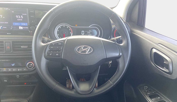 2022 Hyundai GRAND I10 NIOS SPORTZ 1.0 TURBO GDI, Petrol, Manual, 16,382 km, Steering Wheel Close Up