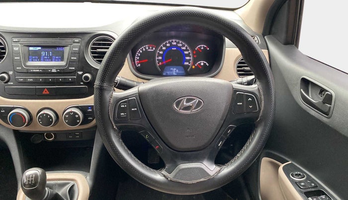 2018 Hyundai Grand i10 MAGNA 1.2 KAPPA VTVT, Petrol, Manual, 71,176 km, Steering Wheel Close Up