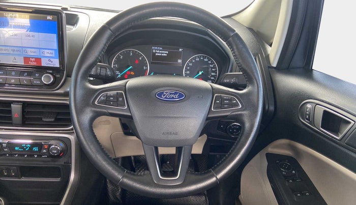 2019 Ford Ecosport TITANIUM 1.5L DIESEL, Diesel, Manual, 34,354 km, Steering Wheel Close Up