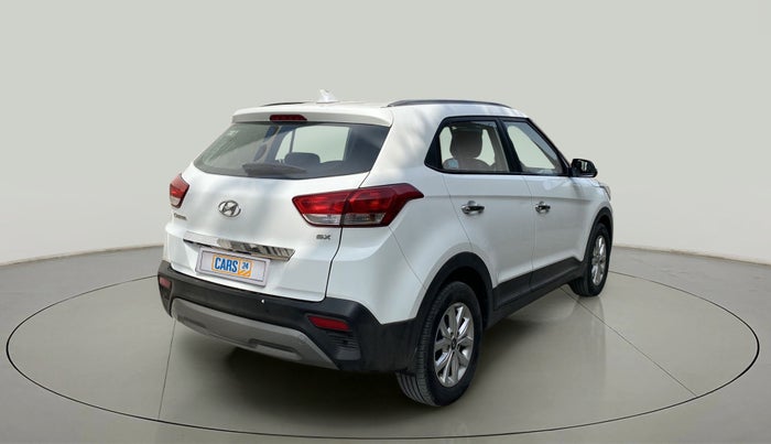 2018 Hyundai Creta SX 1.6 PETROL, Petrol, Manual, 1,20,545 km, Right Back Diagonal